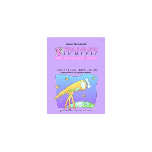 Explorations in Music Book 4 Teacher's Guide Only