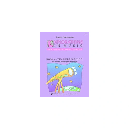 Explorations in Music Book 4 Teacher's Guide Only