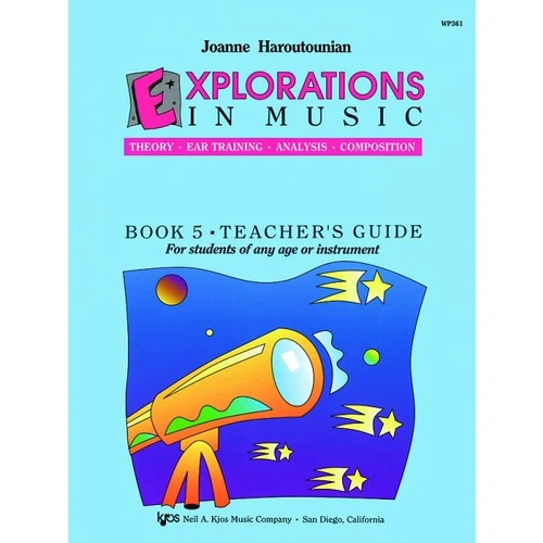 Explorations in Music Bk 5 Teacher's Book Only