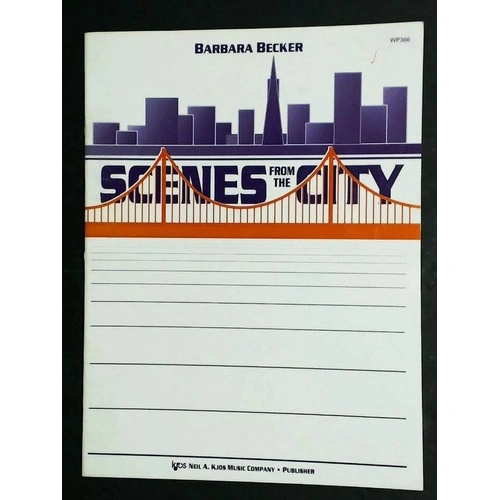 Becker - Scenes from the City for Piano by Barbara Becker, Neil A. Kjos Music Company, 1 Page