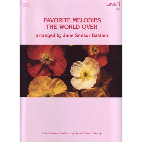 Favourite Melodies The World Over Book 1, 96 Pages, Piano Supplementary Material