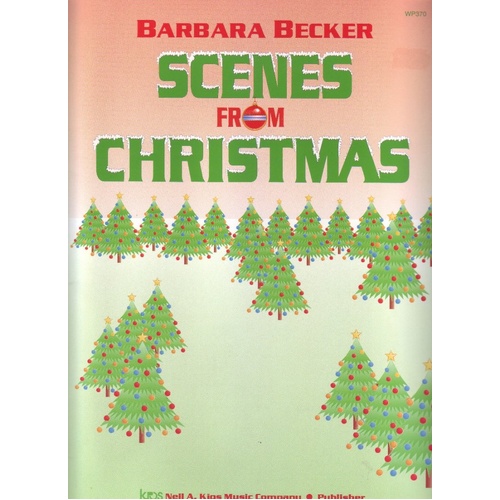 Becker - Scenes from Christmas for Piano by Barbara Becker