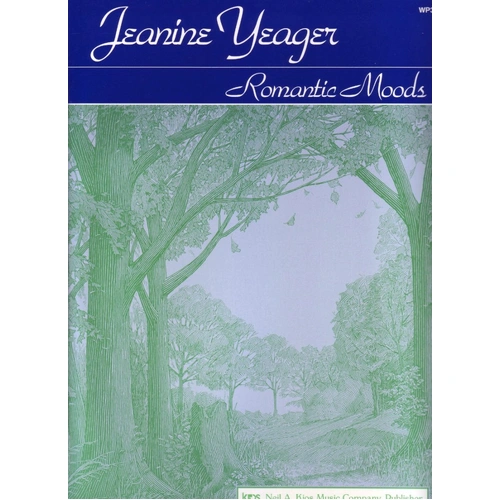 Romantic Moods Elementary for Piano - 16 Pages, Easy to Learn, Sensitive Romantic Style, Patterns and Simple Rhythms by Kjos Music