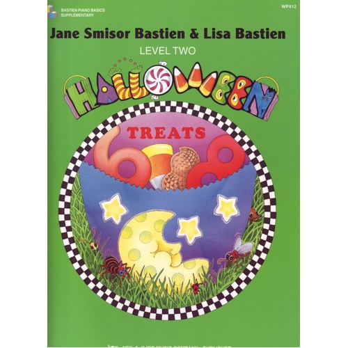 Halloween Treats Level 2 Piano Book by Jane & Lisa Bastien