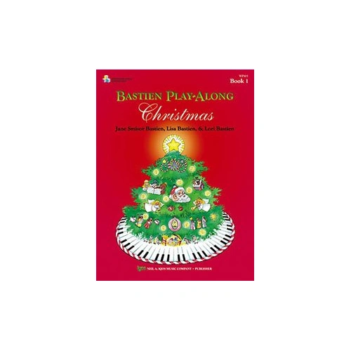 Christmas Playalong Book 1 with CD - 21 Songs for Piano, Grades Primer to Level 2, Includes Practice and Goal Tempo Tracks