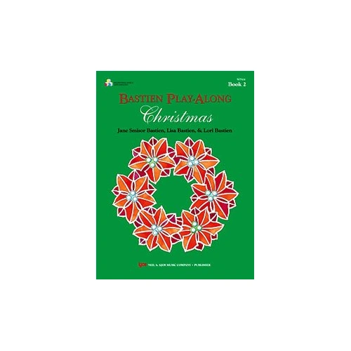 Bastien Play-Along Christmas Book 2 for Piano - 40 Pages