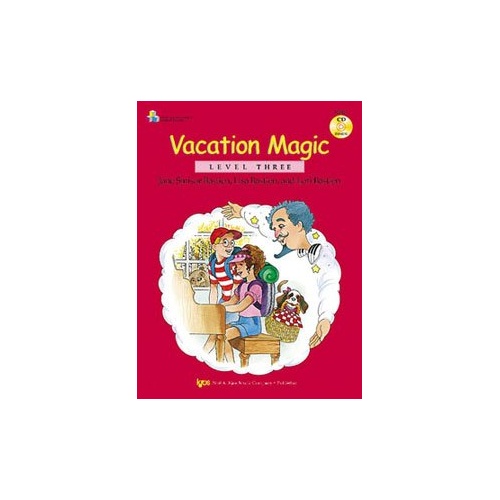 Vacation Magic Level 3 Book/CD by Neil A. Kjos Music Company for Piano, 32 Pages