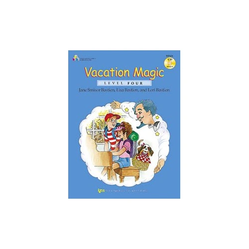 Vacation Magic Level 4 Book and CD by Neil A. Kjos Music Company, 32 Pages, Piano