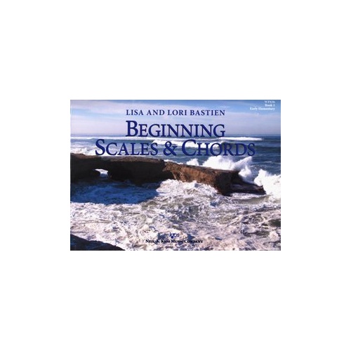 Beginning Scales and Chords Book 1 by Neil A. Kjos Music Company, 24 Pages, Piano Exercises in C, G, F Major