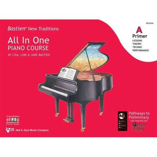Bastien New Traditions All In One Piano Course Primer A