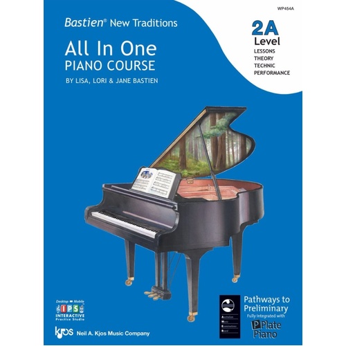 Bastien New Traditions All In One Piano Course Level 2A - Australian Edition