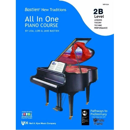 Bastien New Traditions All-in-One Piano Course Level 2B