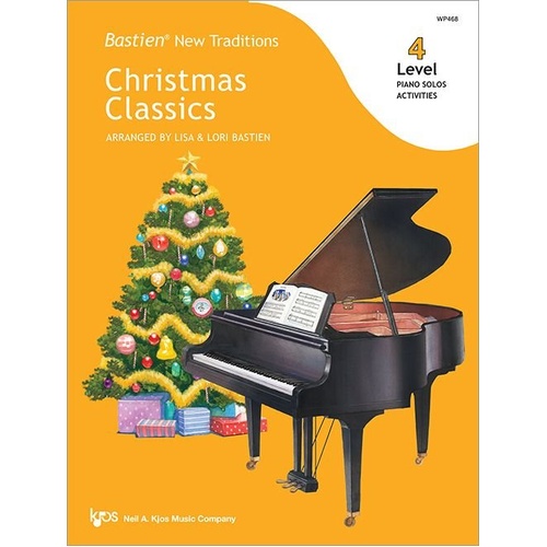 Bastien New Traditions Christmas Classics Level 4 for Piano