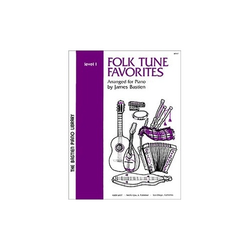 Folk Tune Favorites Level 1 for Piano - 32 Pages by Neil A. Kjos Music Company