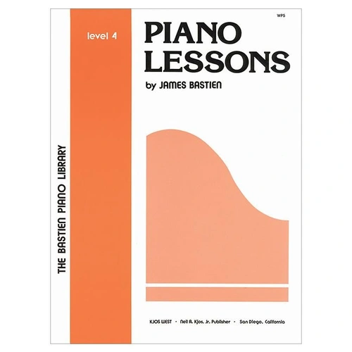 Piano Lessons Level 4 Old Series by Neil A. Kjos Music Company - 48 Pages