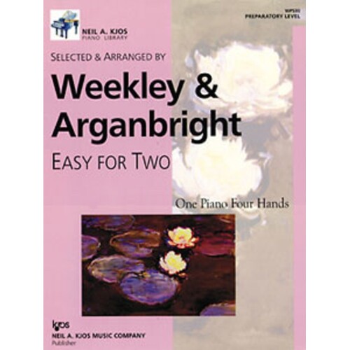 Easy For Two Piano Duet Prep Level 