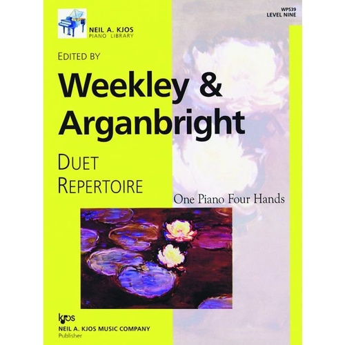 Duet Repertoire Level 9 by Neil A. Kjos Music Company - 96 Pages for Piano & Duet Ensembles