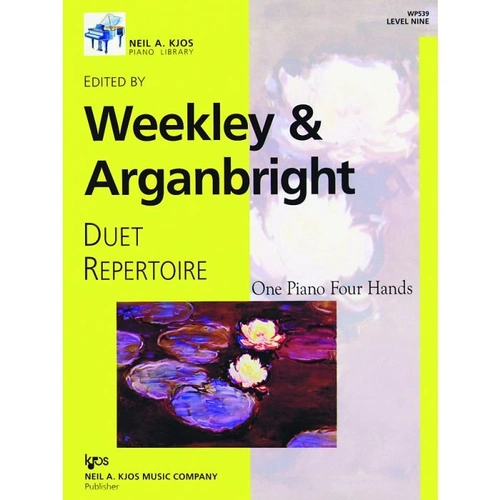 Duet Repertoire Level 9 by Neil A. Kjos Music Company, 96 pages, Piano & Keyboard, Ensembles, Duet