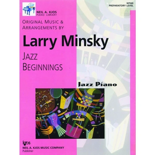 Jazz Beginnings Prep Level by Neil A. Kjos Music Company for Piano, 16 Pages