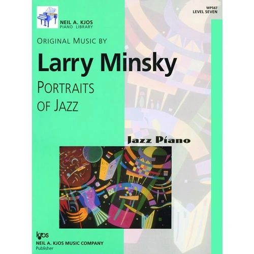 Portraits of Jazz Level 7 by Neil A. Kjos Music Company - Piano Music Collection