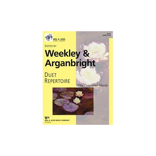 Duet Repertoire Level 4 for Piano and Duet, Neil A. Kjos Music Company, 56 Pages