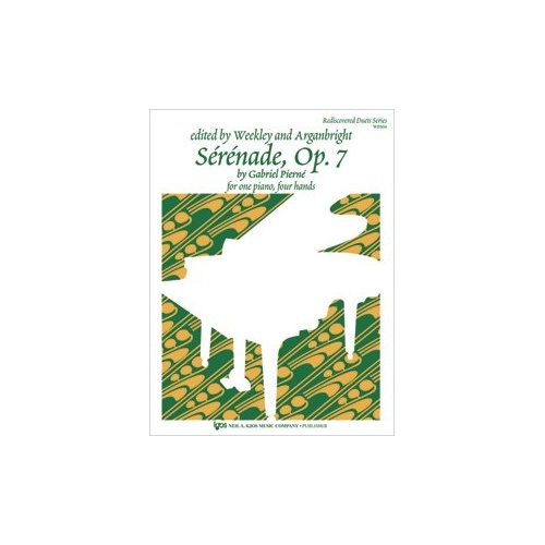 Serenade Op. 7 for Piano Duet by Gabriel Pierne - 12 Pages, Published by Neil A. Kjos Music Company