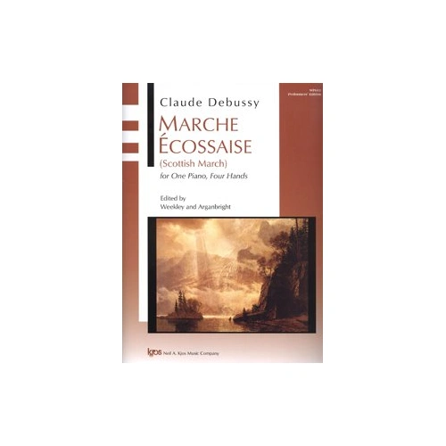 Marche Ecossaise (Scottish March) Piano Duet by Neil A. Kjos Music Company, 24 Pages