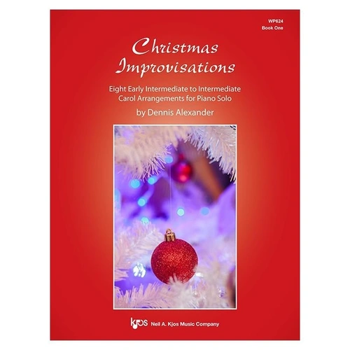 Christmas Improvisations Book 1 by Neil A. Kjos Music Company, 24 Pages, Piano
