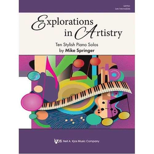 Springer - Explorations in Artistry Late Intermediate Piano Collection
