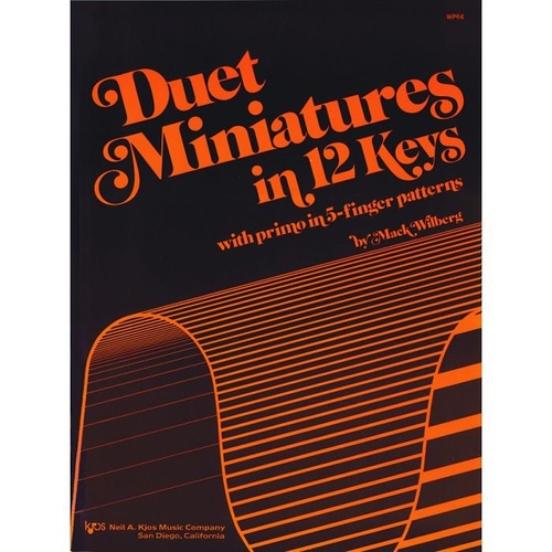 Duet Miniatures for Piano in 12 Keys, 48 Pages, Neil A. Kjos Music Company