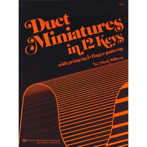 Duet Miniatures in 12 Keys for Piano - 48 Pages by Neil A. Kjos Music Company