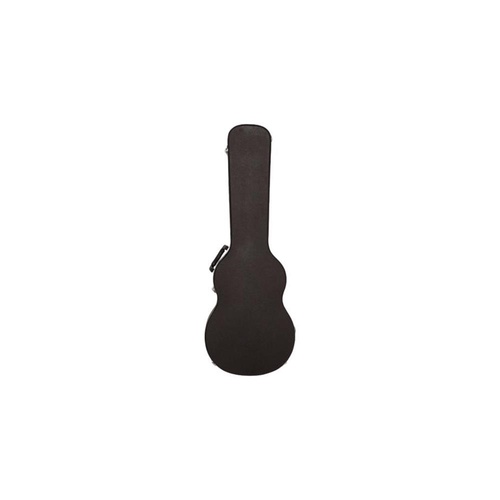 RockCase Standard Hardshell Case - LP-Style Guitar curved shape black Tolex