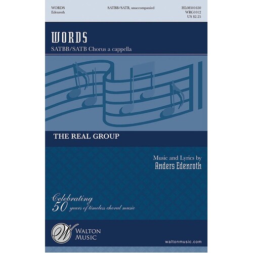 Words SATB and SATBb (Octavo)