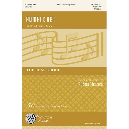 Bumble Bee SSAA (Octavo)