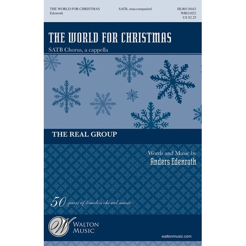 World For Christmas SATB W/ Opt Piano