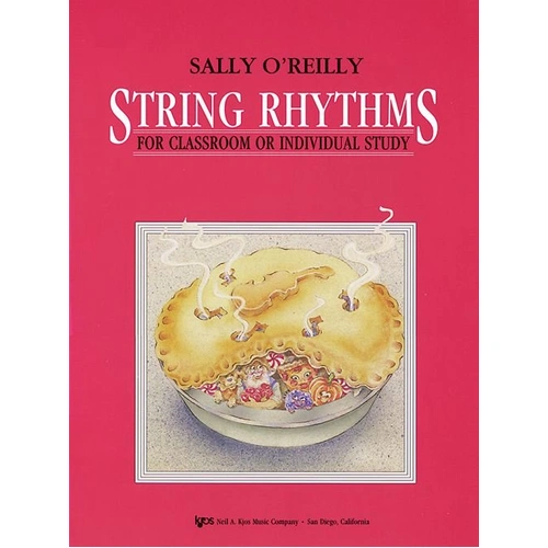 String Rhythms Cello by Sally O'Reilly - 20 Pages, Neil A. Kjos Music Company