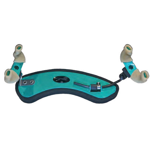 Wolf Forte Secondo Violin Shoulder Rest in Green Emerald (1/4 - 1/2)