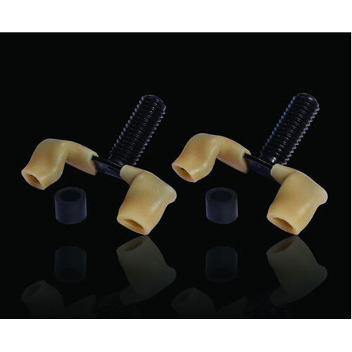 Wolf Shoulder Rest Replacement Feet Kit with Brake Rubbers