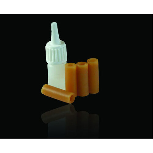 Wolf Shoulder Rest Feet Rubber Tubes Replacement Kit with Lubricant