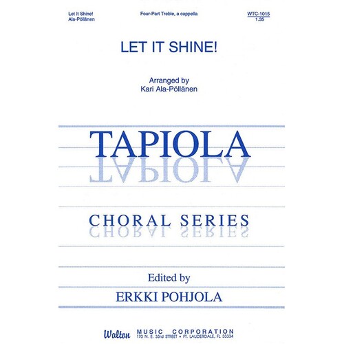 Let It Shine SSAA A Capp (Octavo)
