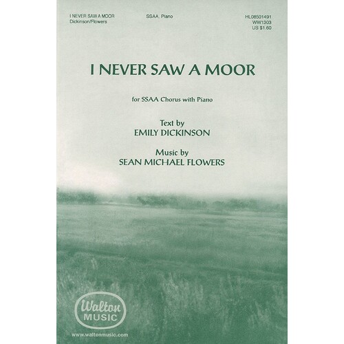 I Never Saw A Moor SSAA (Octavo)