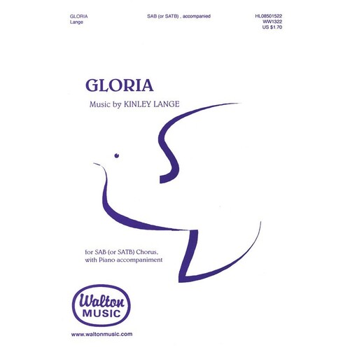 Gloria SAB (Or SATB) (Octavo)