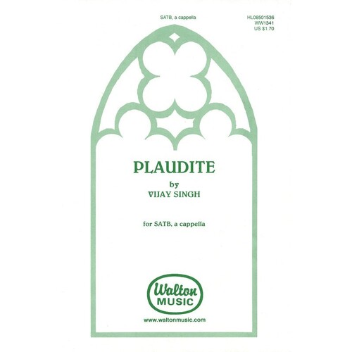 Plaudite SATB A Cappella (Octavo)