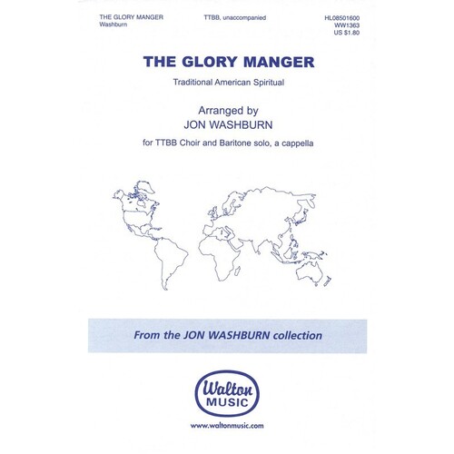 Glory Manger TTBB A Cappella (Octavo)