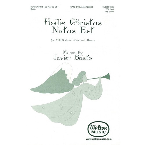 Hodie Christus Natus Est SATB (Octavo)