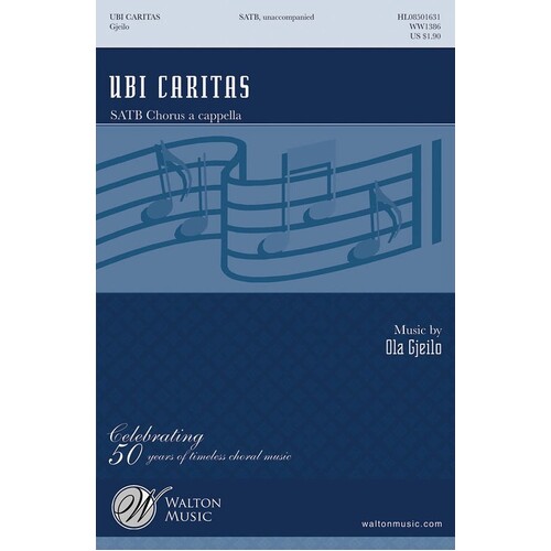Ubi Caritas SATB A Cappella (Octavo)