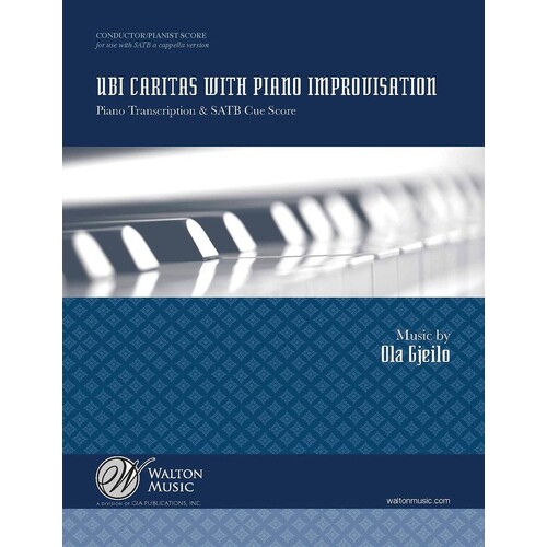 Ubi Caritas Piano Impro SATB