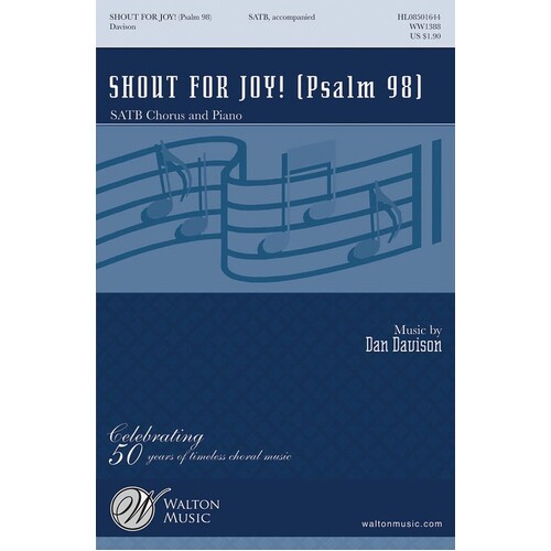 Shout For Joy SATB Divisi (Octavo)