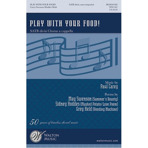 Play With Your Food SATB (Octavo)
