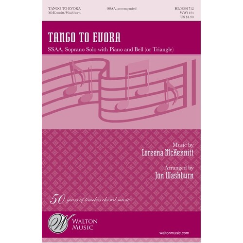 Tango To Evora SSAA (Octavo)